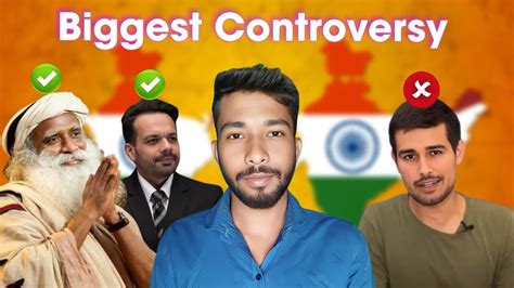 Biggest Controversy Dhruv Rathee On Satguru And Gaurav Taneja Youtube