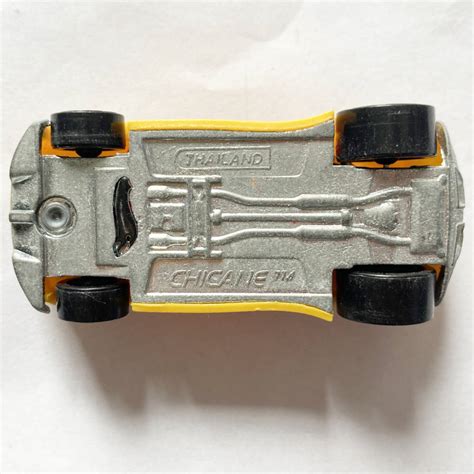 Hot Wheels Chicane Yellow Without Packaging Scale