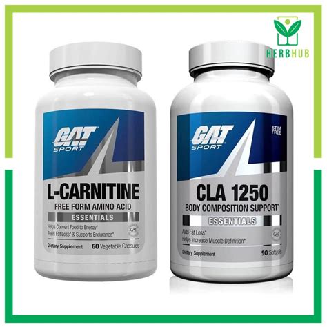 Herb Hub GAT L Carnitine Amino Acid Free Form CLA 1250 Body