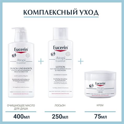 Крем для атопичной кожи Eucerin ATOPI CONTROL | Дерматокосметика Eucerin