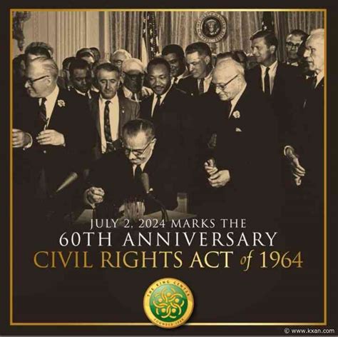 Commemorating The 60th Anniversary Of The Civil Rights Act Austin