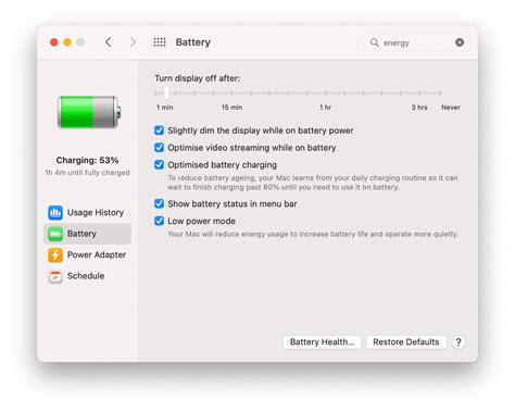 How to save battery on a Mac