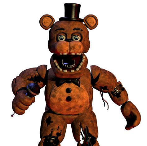 Image W Freddy Render Transparentpng Five Nights At Freddys Wikia