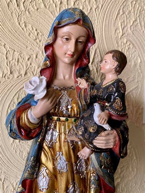 Pin De Leila Silva Cyrino En Nossa Senhora Antigua Pinturas Virgencita