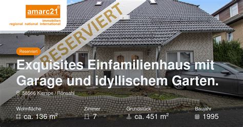 Exklusives Wohnen Gro Z Giges Einfamilienhaus Mit Garage Und