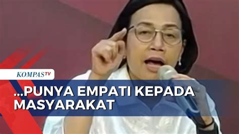 Sri Mulyani Minta Pegawai Pajak Kemenkeu Untuk Lebih Berempati Pada