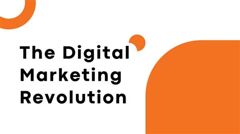 digital marketing revolution navigating   changing
