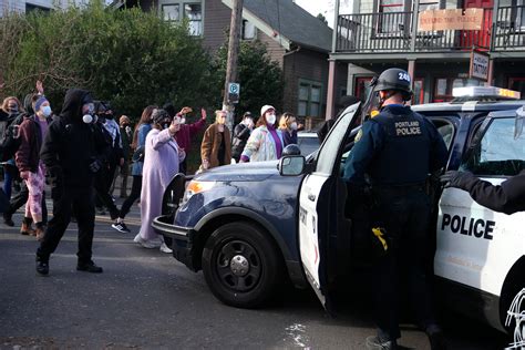 Portland Barricades Still Up In Anti Gentrification Protest Protesters