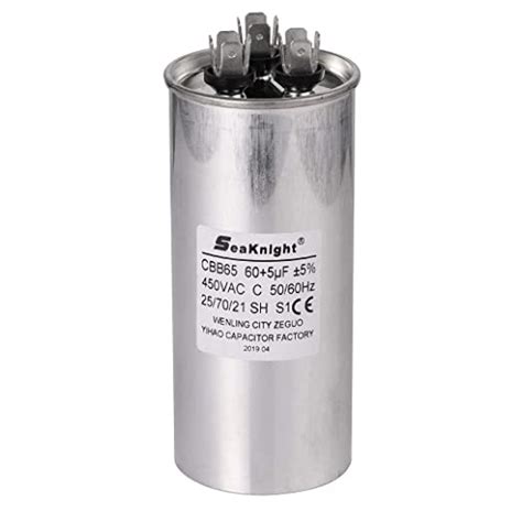 BlueNatHxRPR 60 5 MFD UF CBB65 Capacitor Air Conditioner Capacitor