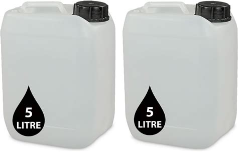 2 X 5L JERRY CAN UN Approved Stackable Bottle Container 51mm Tamper