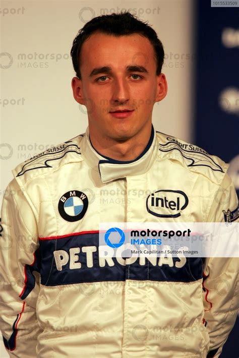 Robert Kubica Pol Bmw Sauber F Team Bmw Sauber Launch Valencia