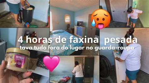 4 HORAS DE FAXINA NO QUARTO E NO GUARDA ROUPA QUE TAVA TUDO FORA DO