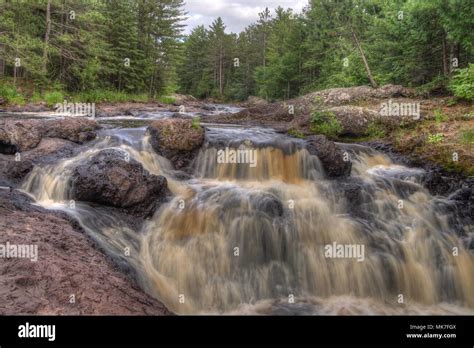 Amnicon State Park, Wisconsin during Winter Stock Photo - Alamy