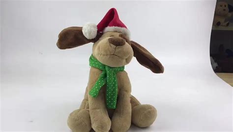 Christmas Animated Electronic Musical Plush Animal Toy - Buy Plush ...