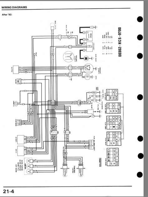 Honda Atv Wiring Diagram Circuit