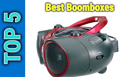 Top 5 Best Boomboxes In 2024 Youtube