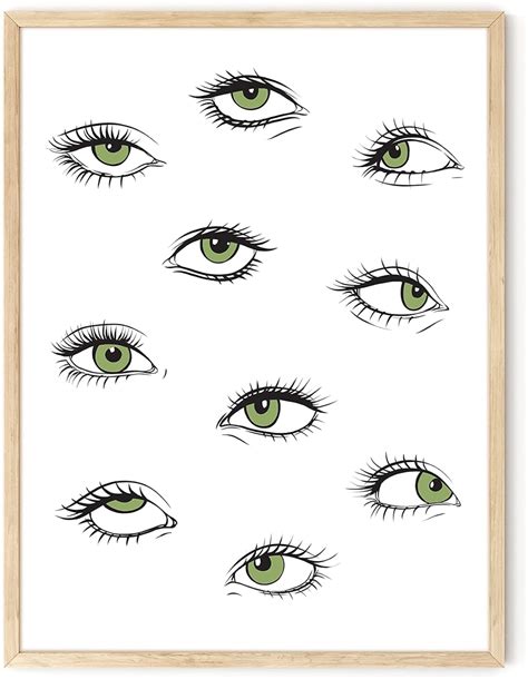 Haus And Hues Evil Eye Wall Art Magic Eye Poster Evil Eye Art Cool