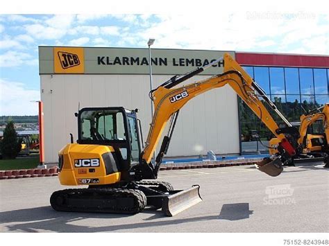 JCB 67C 1 Mini Excavator For Sale Germany Eltmann MU30624