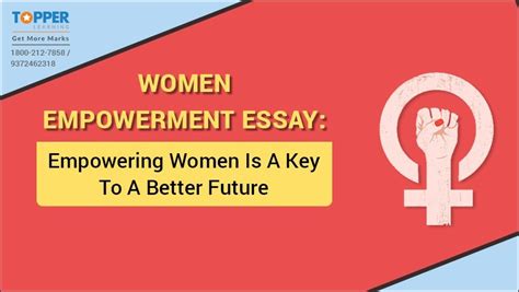 Women Empowerment Essay In English Online Topperlearning