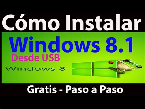 Como Crear Un Disco De Instalacion De Windows 8 En Usb