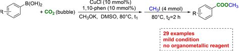 Cuclcatalyzed Conversion Of Aryl Boronic Acids And Carbon Dioxide To