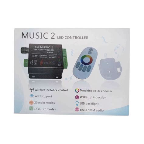 Controler Led Rgb Tq Music Rf Wifi