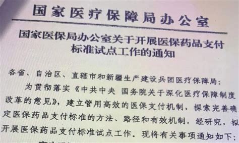 各省医保药品支付标准试点药品目录汇总！ 进行 规格 价格