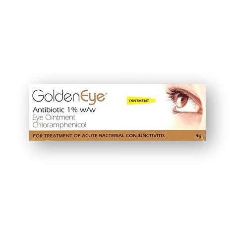 Golden Eye Antibiotic 1 Eye Ointment 4g Welfare Pharmacy Uk