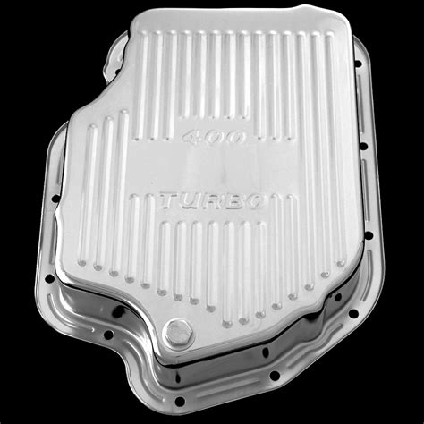 Chrome Gm Deep Transmission Pan For Th400 Trans