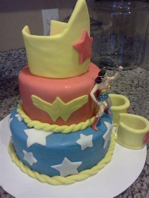 Wonder Woman Birthday Cake