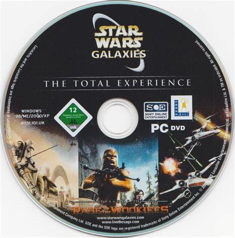 Star Wars Galaxies The Total Experience Cover Or Packaging Material