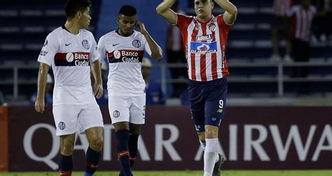 San Lorenzo cayó ante Junior y perdió su primera chance de pasar a