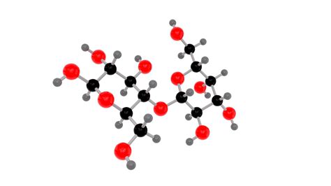 3d Lactose Molecule Model Turbosquid 2172340