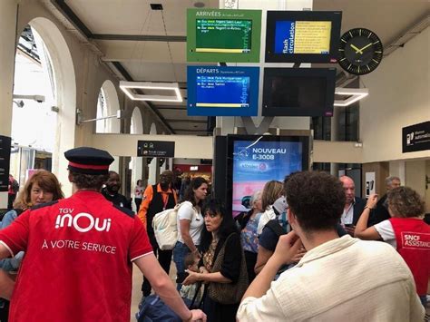 La Gare Du Mans Paralys E Apr S Une Attaque Massive Sur Le R Seau