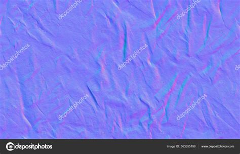 Normal Map Fabric Wrinkled Texture Texture Normal Mapping Stock Photo