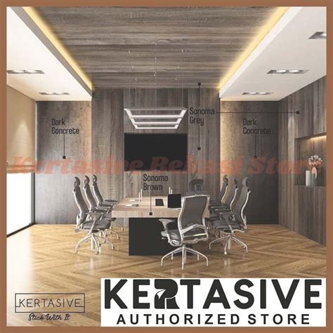 Jual Kertasive Sonoma Grey Pelapis Kayu Pelapis Dinding Shopee