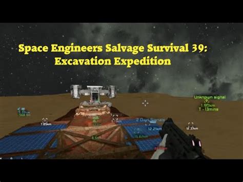 Space Engineers Salvage Survival 39 Excavation Expedition YouTube