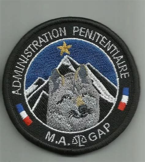 Ecusson Patch Administration Penitentiaire Maison D Arr T De Gap