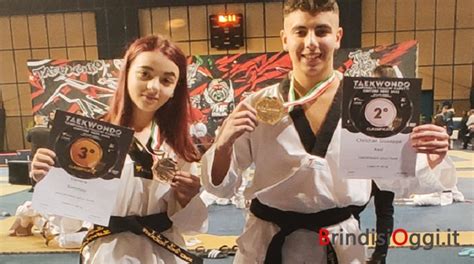 Campionati Italiani Due Medaglie Per I Giovani Atleti Della Taekwondo