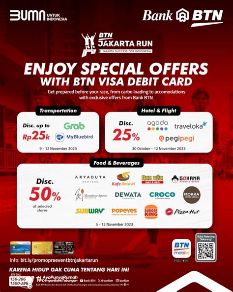 Jelang Btn Jakarta Run Ada Promo Diskon Persen Di Berbagai