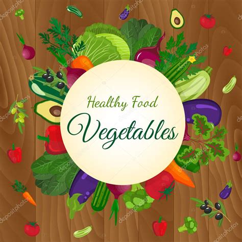 Verduras Saludables Y Pancartas De Comida Vegetariana En Pizarra Verde Alimentos Orgánicos