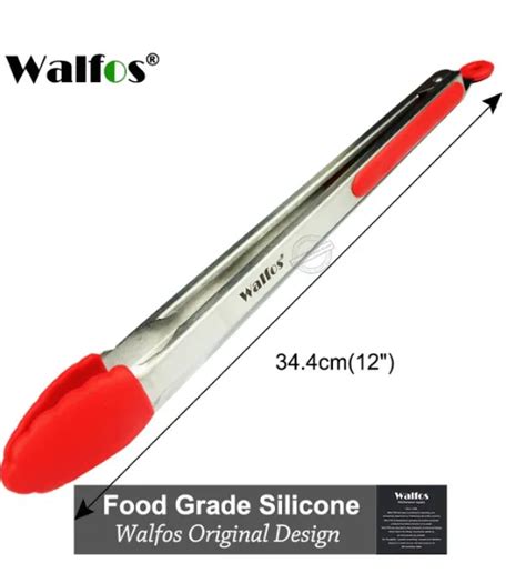 Walfos Stainless Steel Tongs Microvisor Extension Hood Solutions For