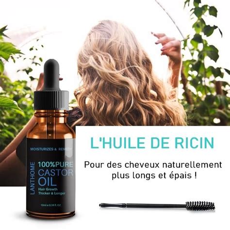 Huile De Ricin S Rum Fortifiant Cheveux Cils Et Barbe Les Cheveux