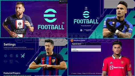 Pes Menu Efootball Concept V By Pesnewupdate