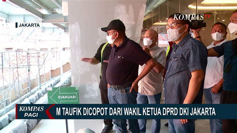 M Taufik Dicopot Dari Kursi Wakil Ketua Dprd Dki Jakarta Digantikan