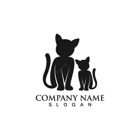 Premium Vector Cat Logo Design Pet Logotype Vector