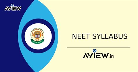 Neet Syllabus 2023 Pdf Download Physics Chemistry Botany Syllabus
