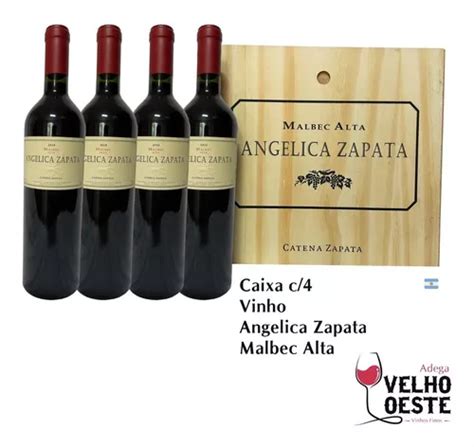 Vinho Angelica Zapata Malbec Alta Ml Cx C Frete Gr Tis