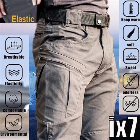 Pantalon Militaire Lastique S Chage Rapide Pour Homme Pantalon De