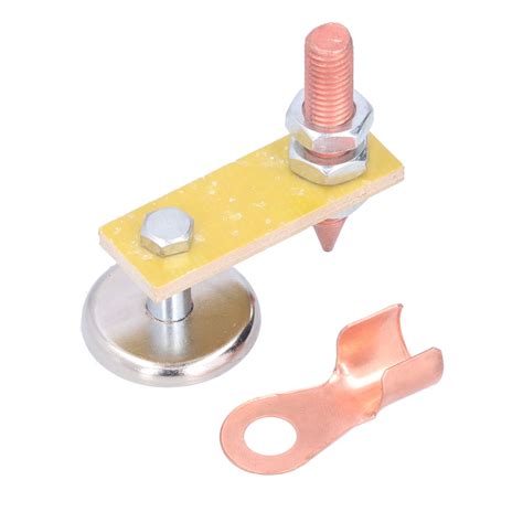 Eseeaier Magnetic Welding Support Large Suction Copper Tail Clamp